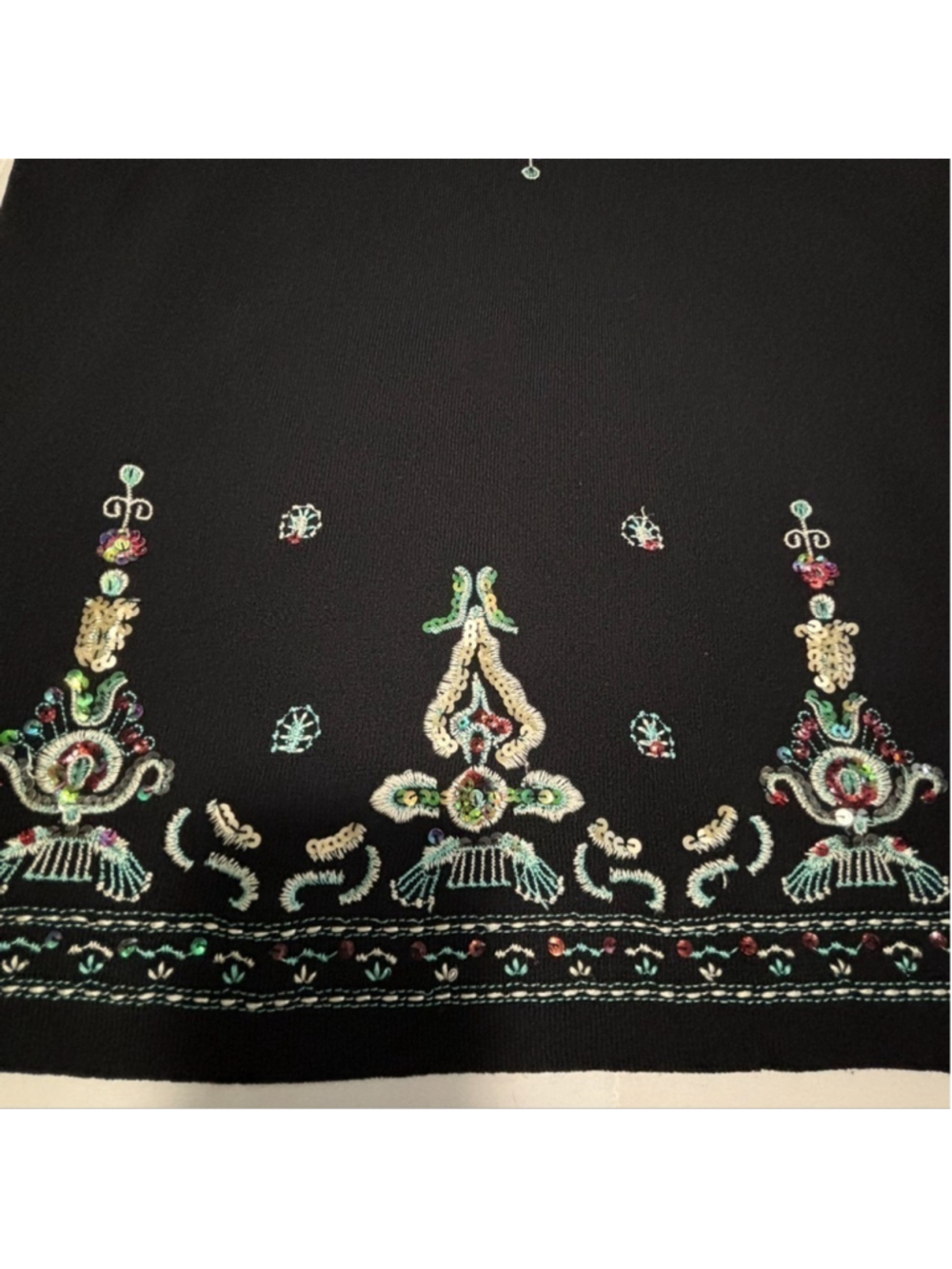 VINTAGE JOSEPH A INTRICATELY DESIGNED BLACK TOP RARE FIND CLASSICALLY DONE BLING - Picture 6 of 9